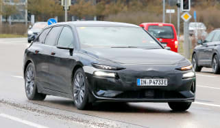 Audi A6 Avant e-tron spy shots - front